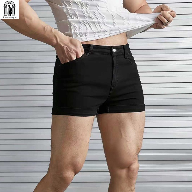 Erkek Seksi Dar Kesim Beyaz Ko - Streetwear Brand Shorts incelemesi ve fiyatı