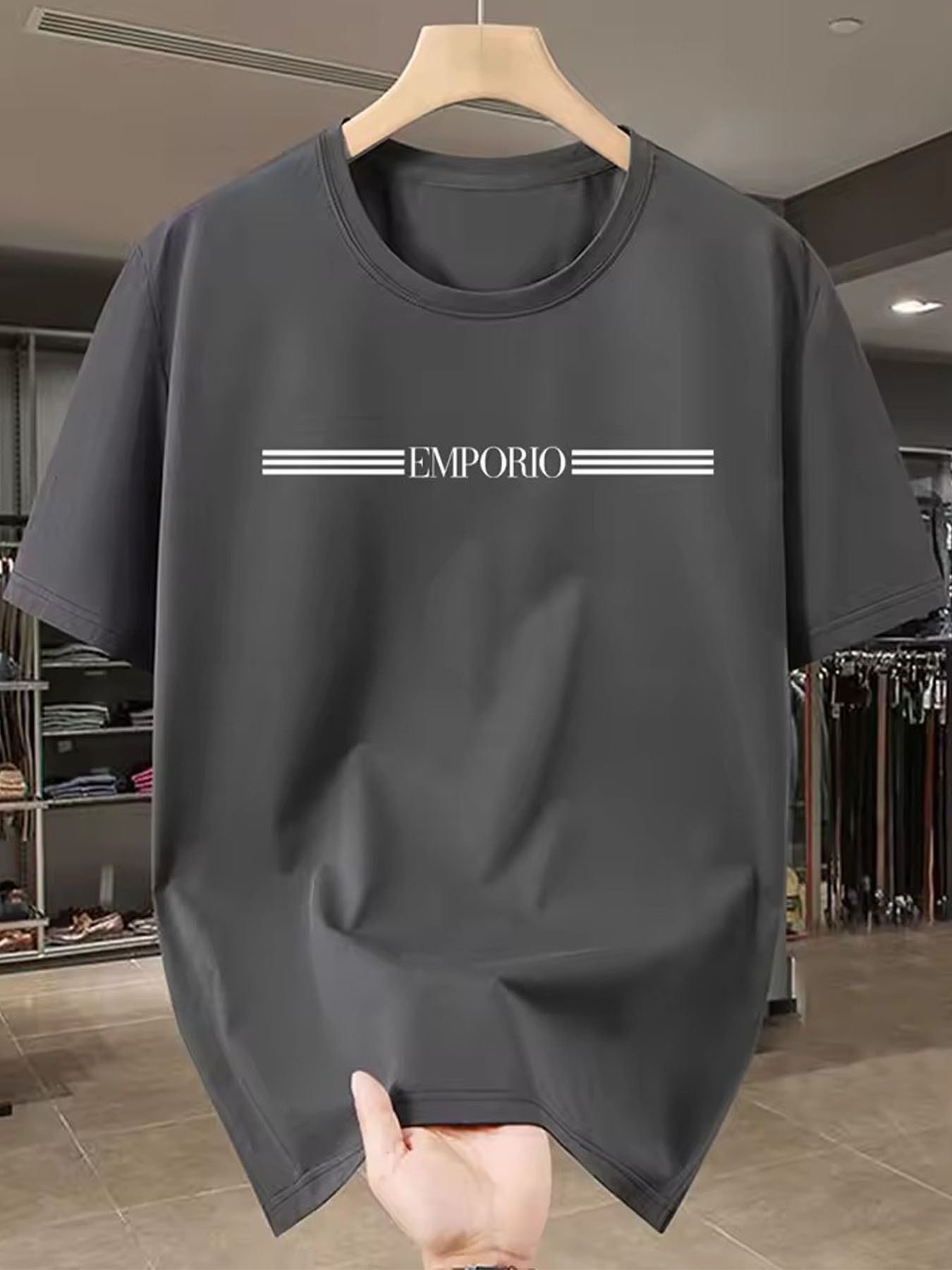 Erkek Lüks Marka Harf Baskılı  - Streetwear Brand Tees incelemesi ve fiyatı